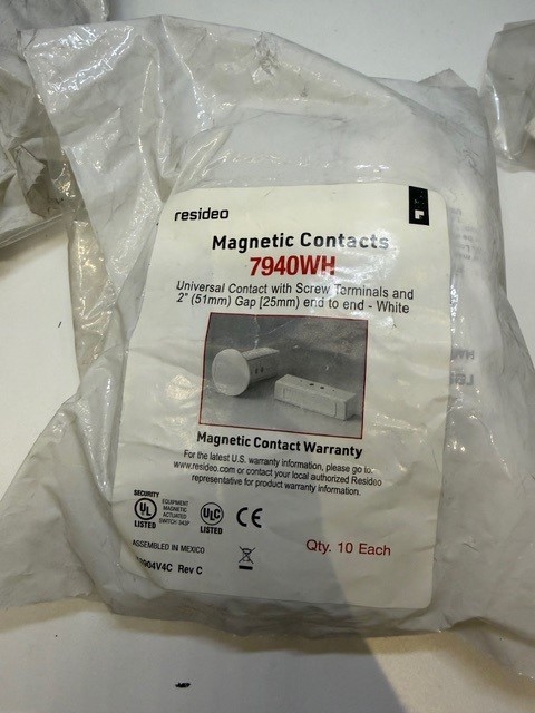 Honeywell Resideo 7940WH (10-PACK) Universal Surface Mount/Recessed Contact