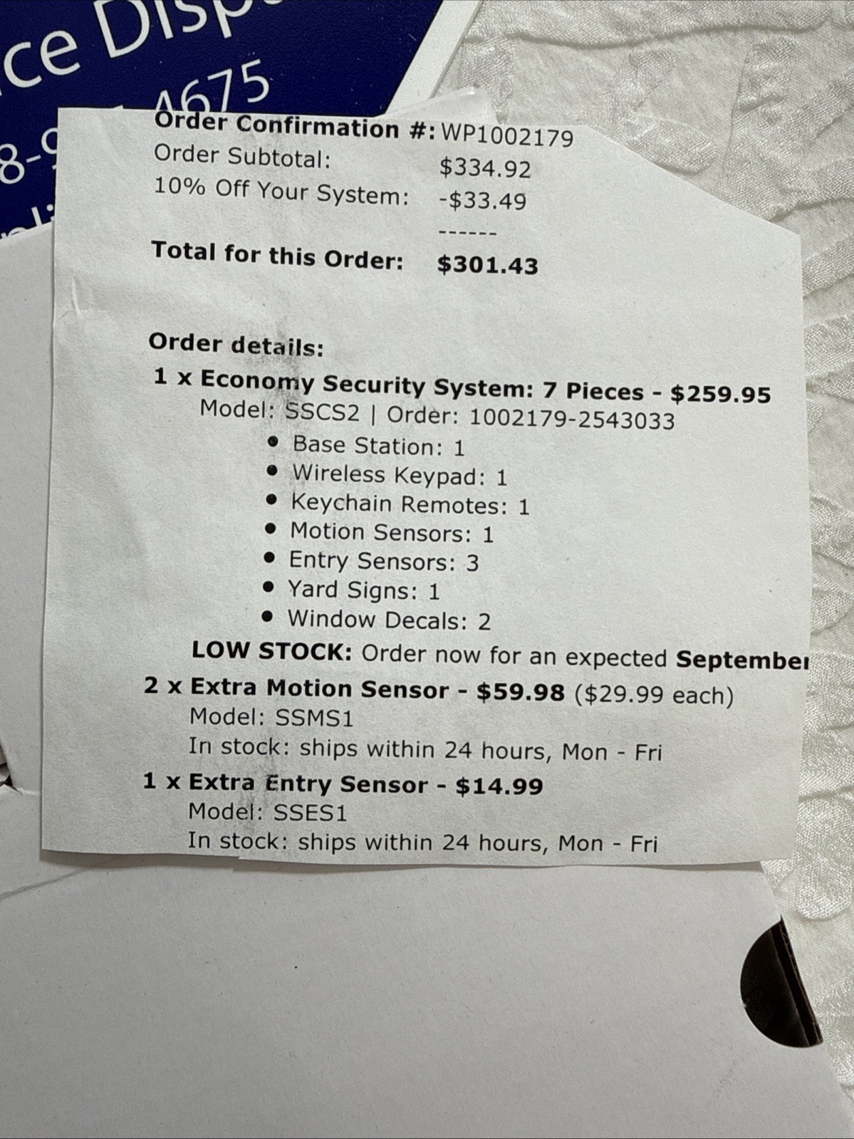 SimpliSafe Home Security System 1st Generation 10 Plus Piece Lot Bundle SS-1500