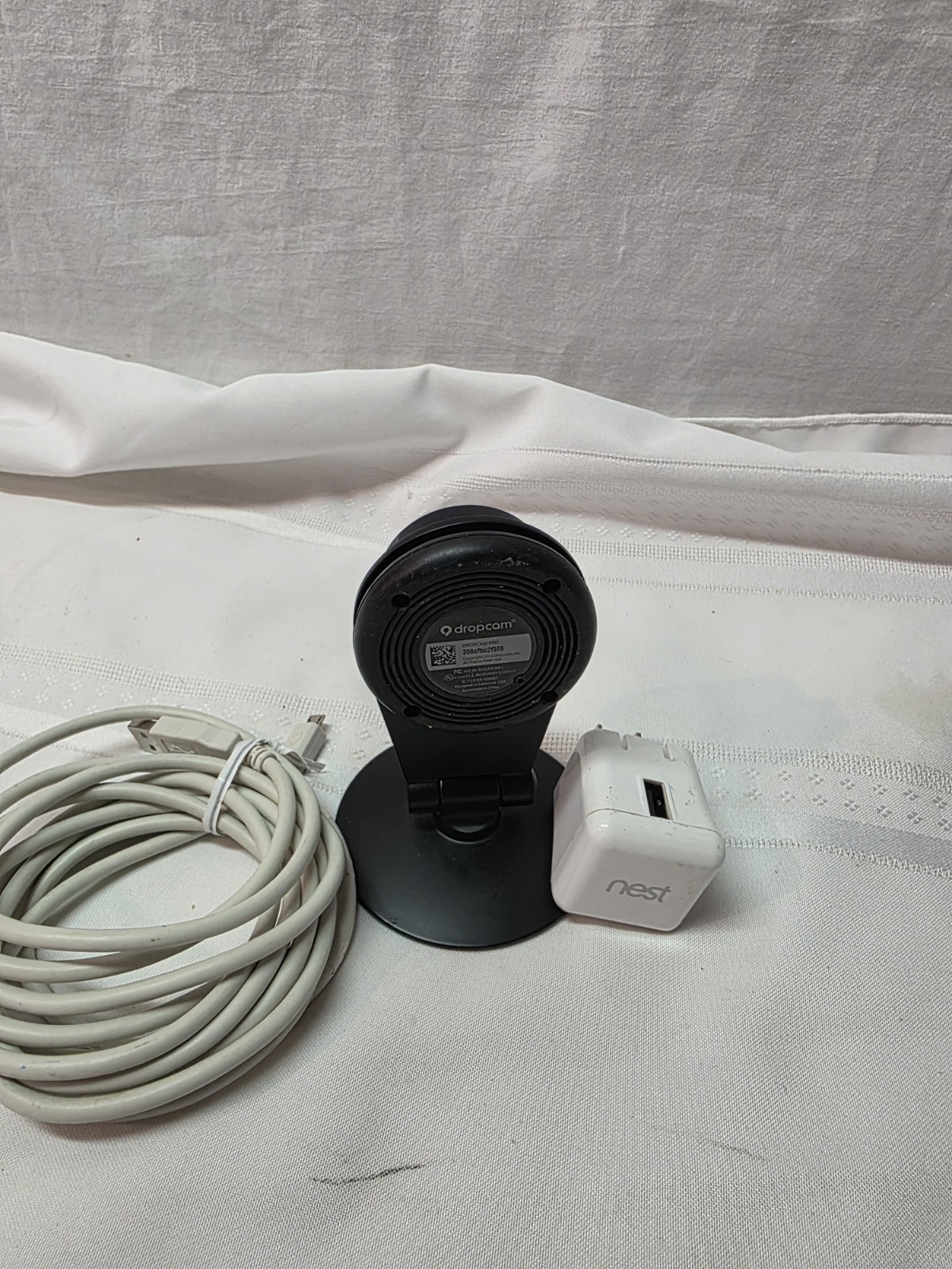 Nest Dropcam Pro Security Camera w/ OEM power cable, stand wall mount [25]