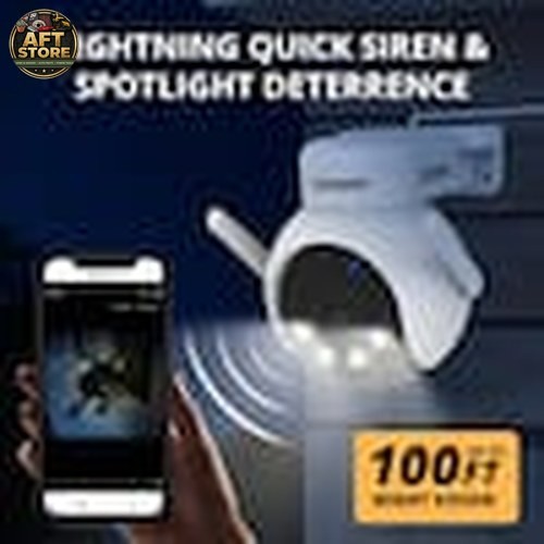 Defender 4K Everwatch PTZ 360° Wi-Fi Security Camera – 2 Pack