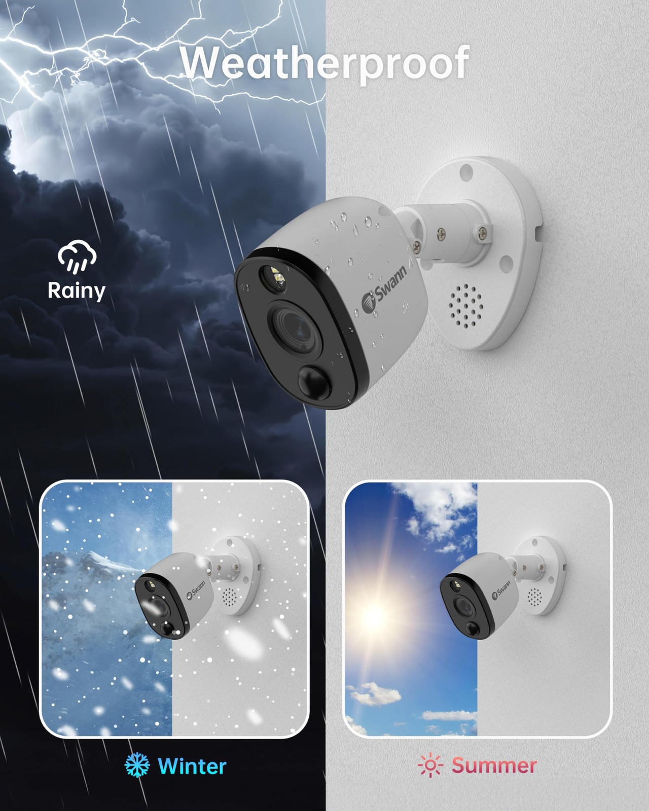 Swann Add-On DVR Bullet Security Camera System with Sensor , 4K Ultra HD Video