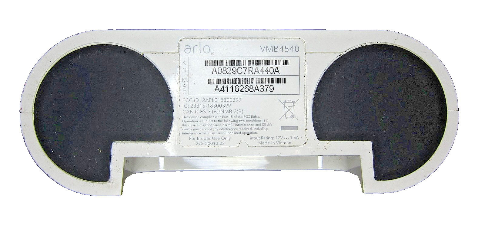 Genuine Netgear Arlo Pro SmartHub VMB4540 with Power Supply (NO Cameras)