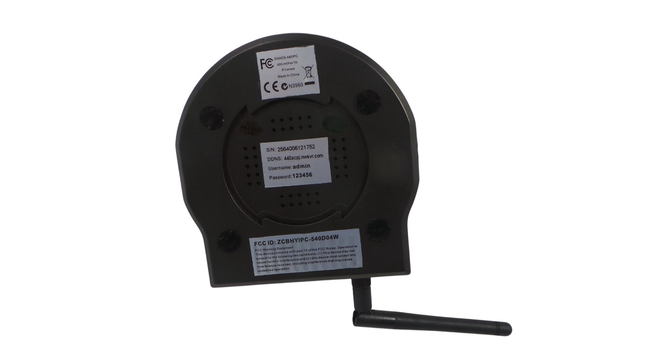 SwannEye SWADS-440IPC Video Security Wireless IP Network Camera