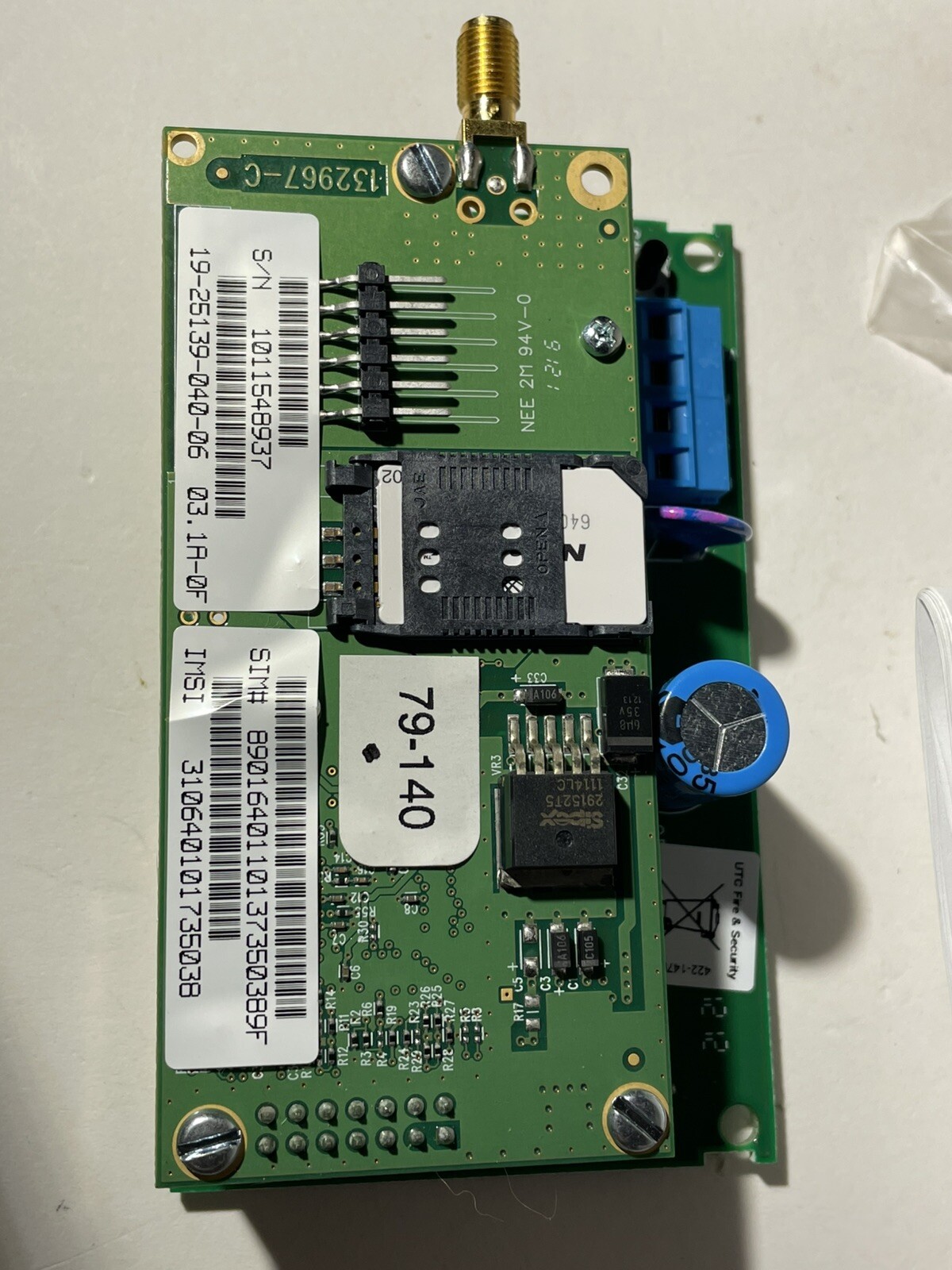 Interlogix NX-591E-GSM GE NetworX Cellemetry Module GSM – NOB
