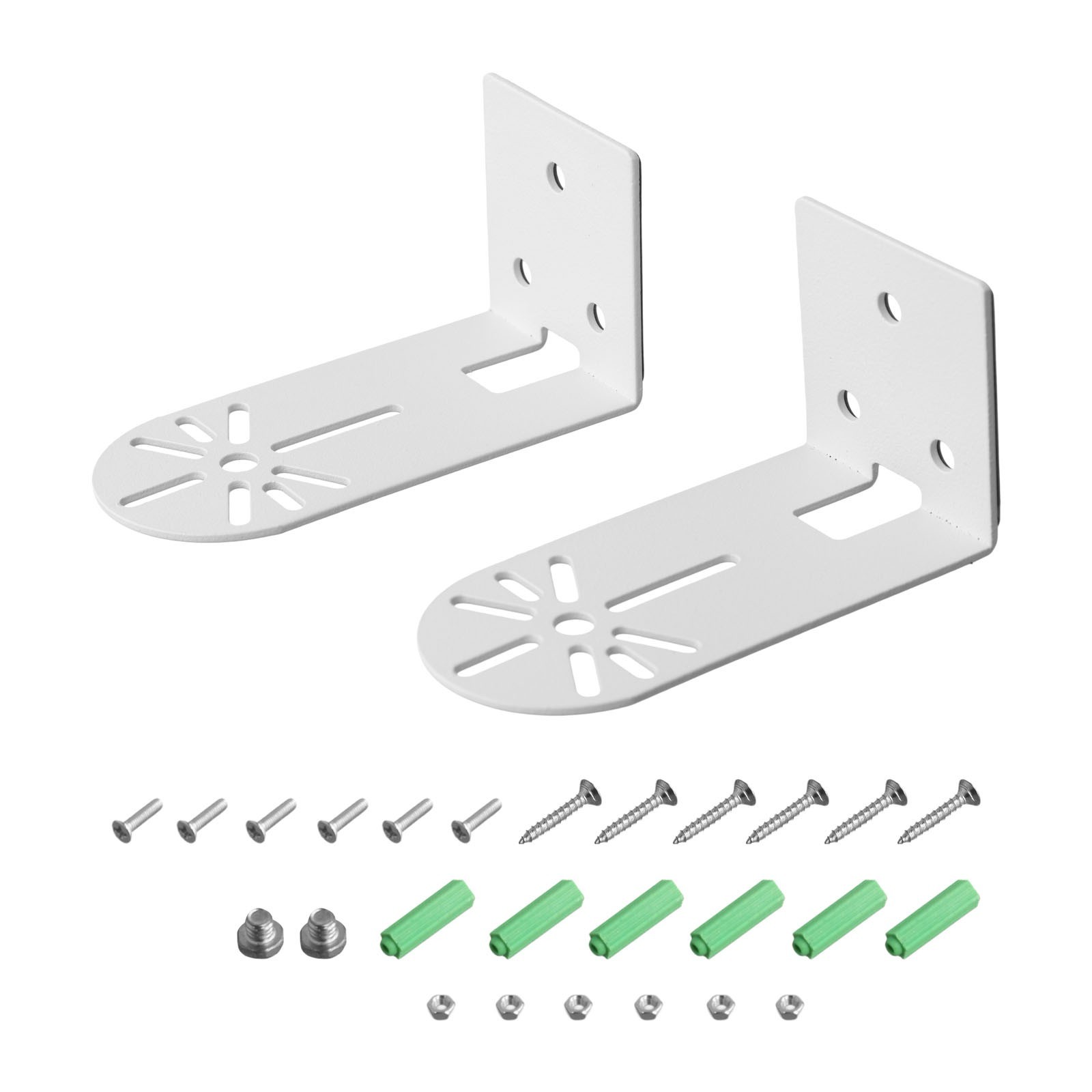 Wall Mounted Brackets in Metal for Two For Eufy Indoor Cameras E220 P24