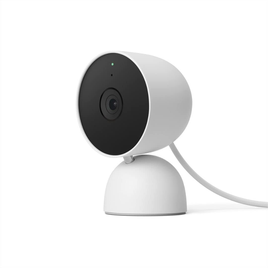 Google Nest Security Camera 1080p Wired Indoor Motion Sensor 2nd Gen GA01998-US