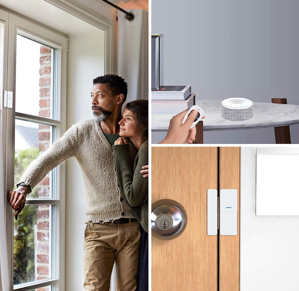 Sistema De Alarmas Para Casa Kit Seguridad Wifi Inalambricas Puertas Y Ventanas
