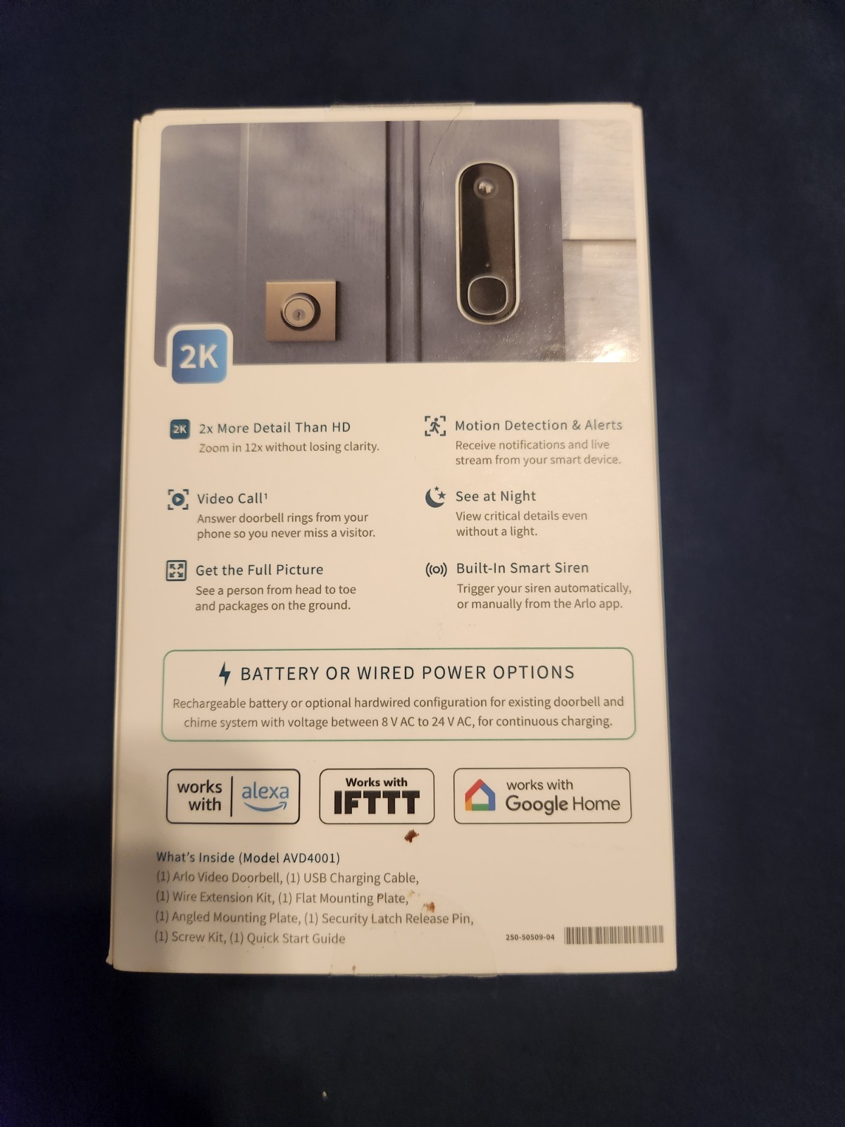 BRAND NEW Arlo Door Camera 2nd Generation 2k
