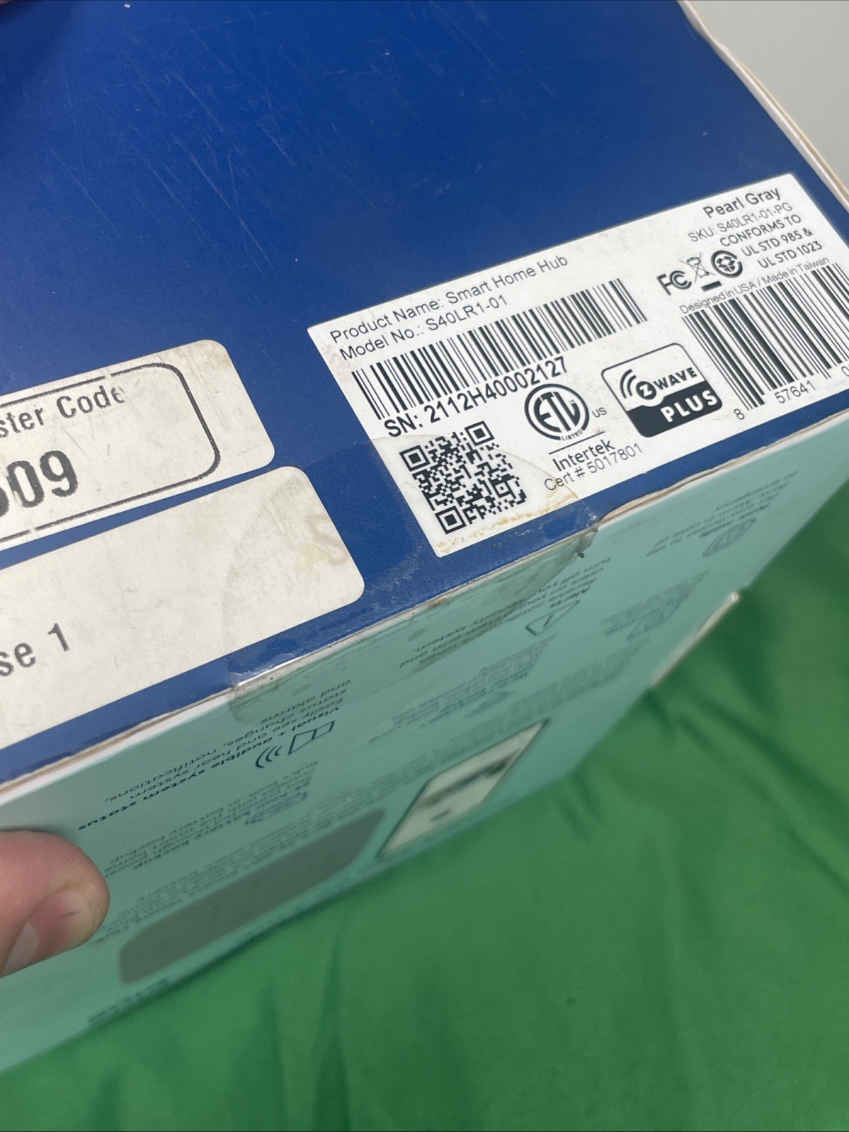 Blue by ADT Smart Home Hub S40LR0-01 Brand (New Factory Sealed)