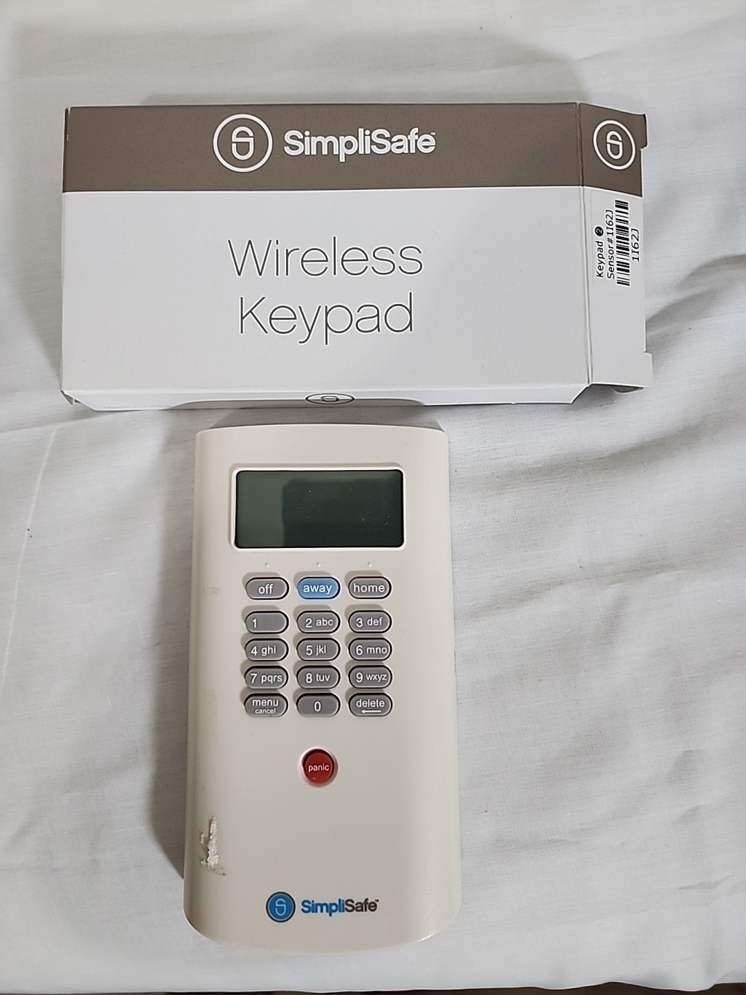 SimpliSafe Gen 1 Security System Lot ~ Base, Keypad, Motion-Water-Entry Sensors
