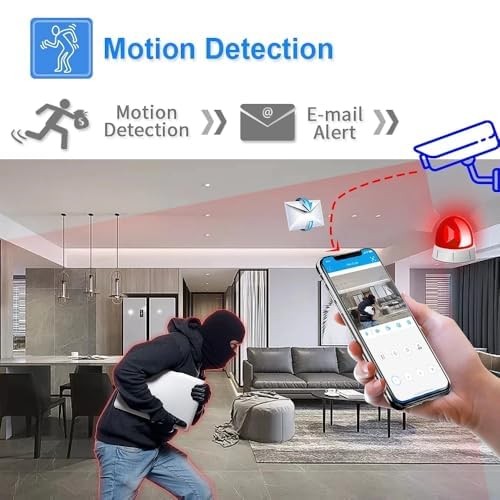 4CH DVR Wired CCTV Security System with 4pcs 1080P Metal Waterproof Surveilla…