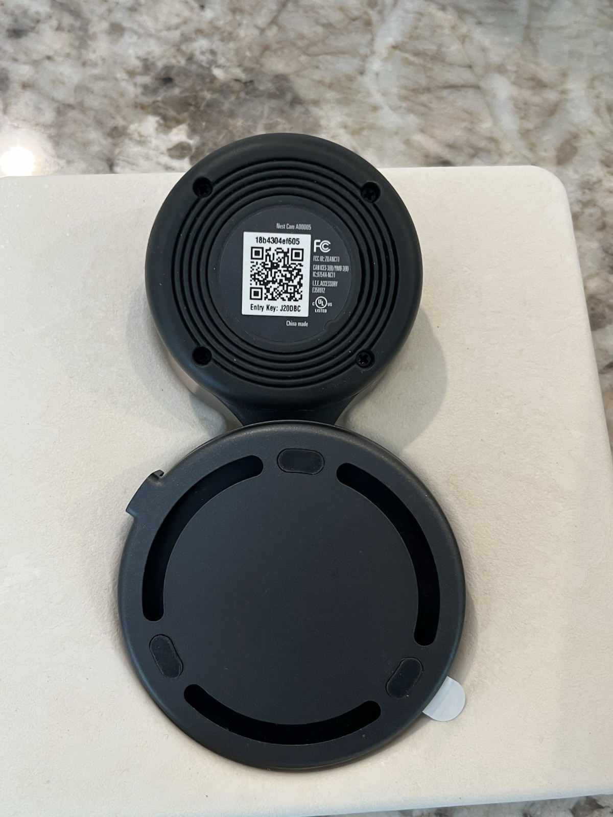 NEST Cam Indoor Smart Security Camera Model NC1102ES