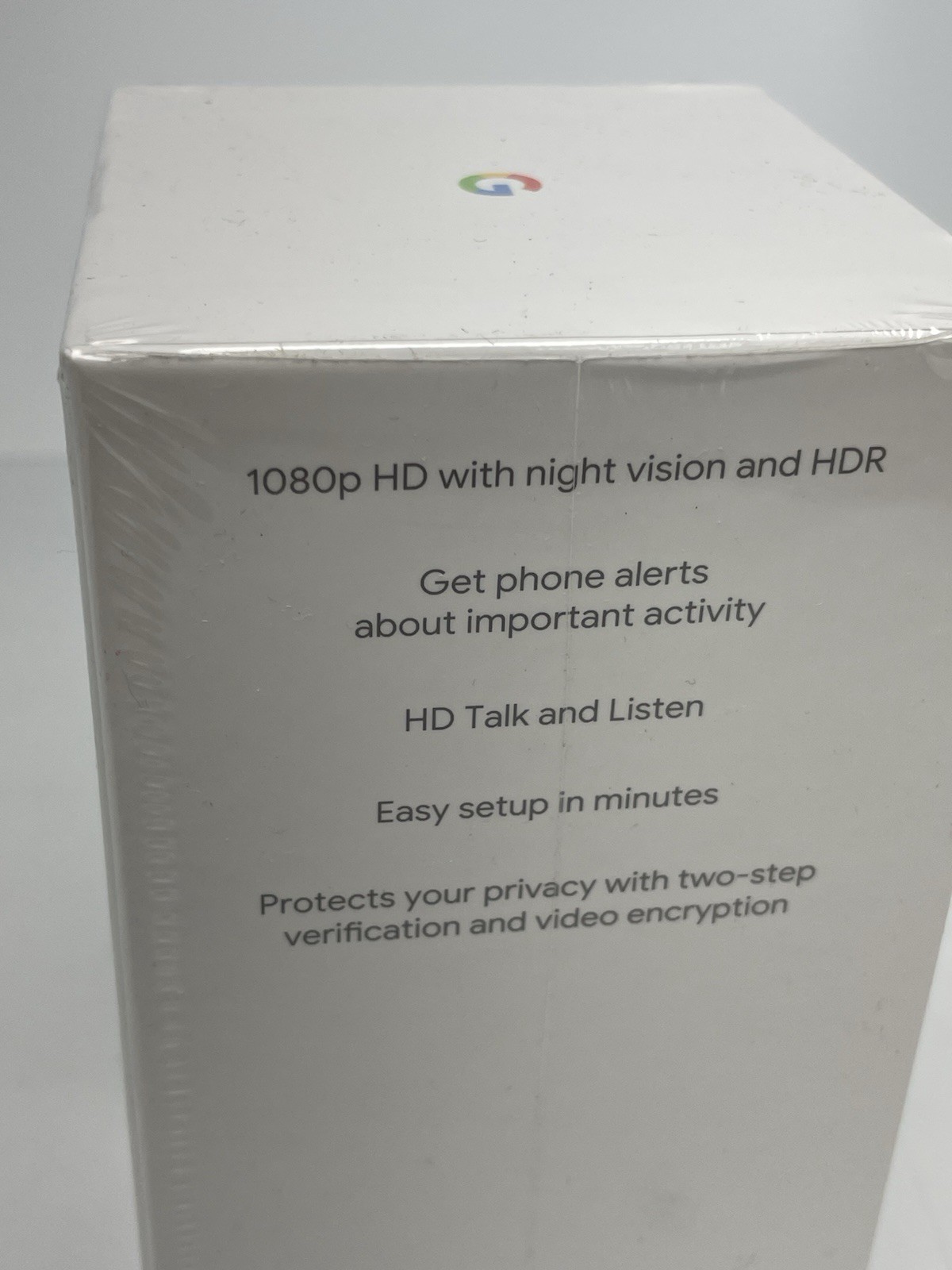 Google Nest Cam 2nd Gen GJQ9T Indoor Wired Security Camera Snow White New