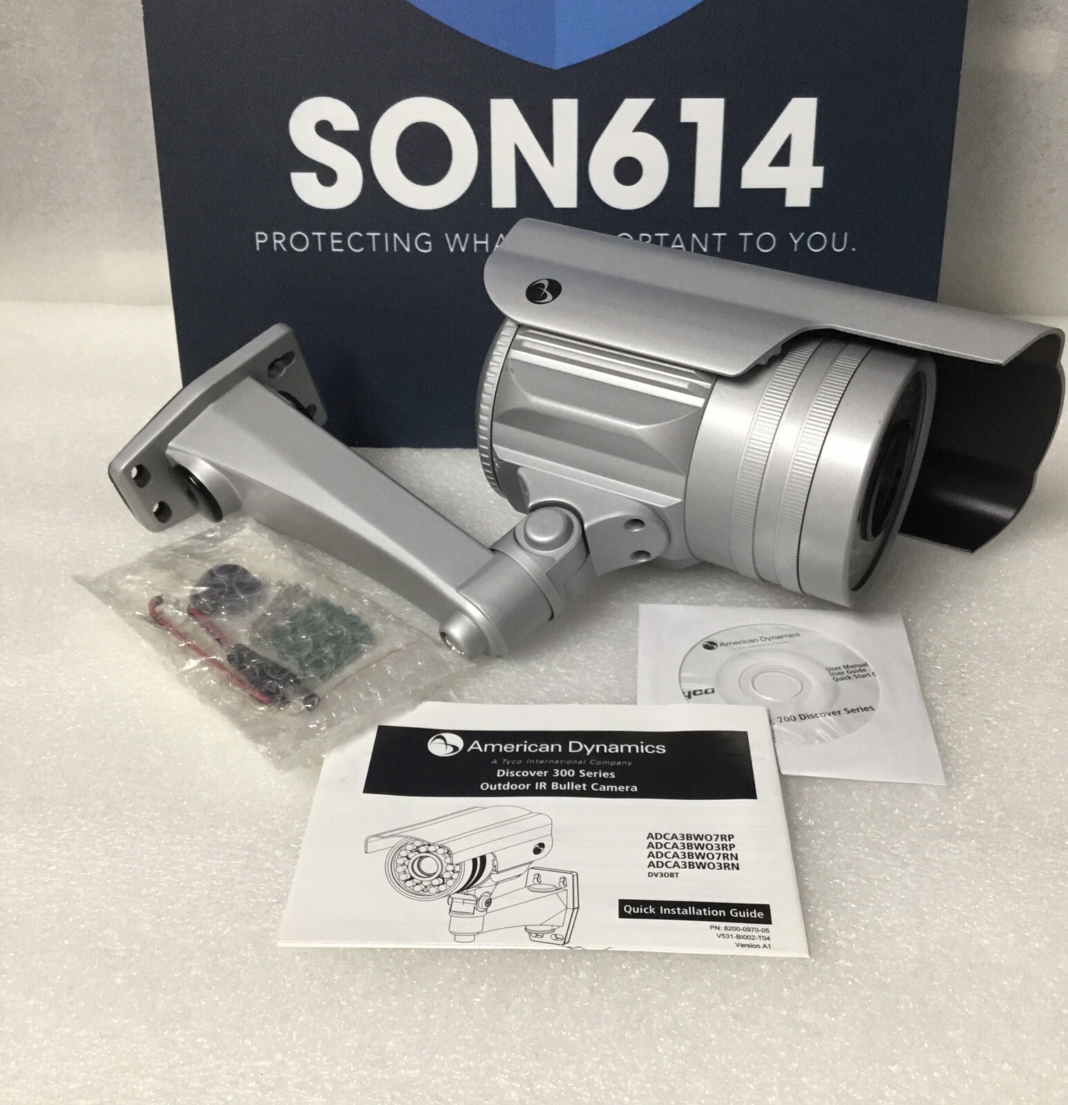 Security Color Camera W/ IR Day/Night Weather Resistance 600TVL 9-22mm PAL NEW!