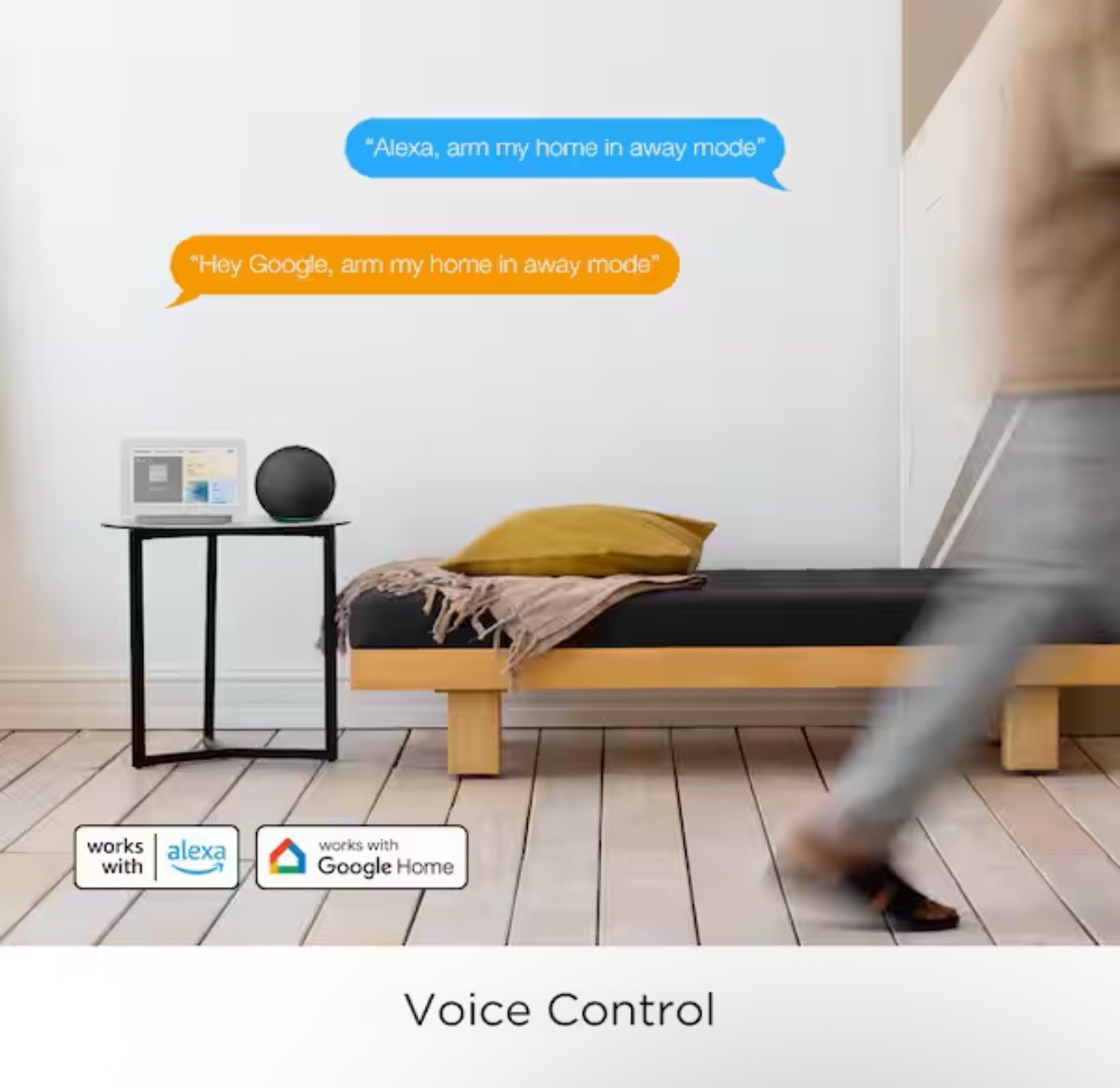 Defiant Smart Home Alarm Kit WiFi and Bluetooth, Powered by Hubspace (5-Piece)