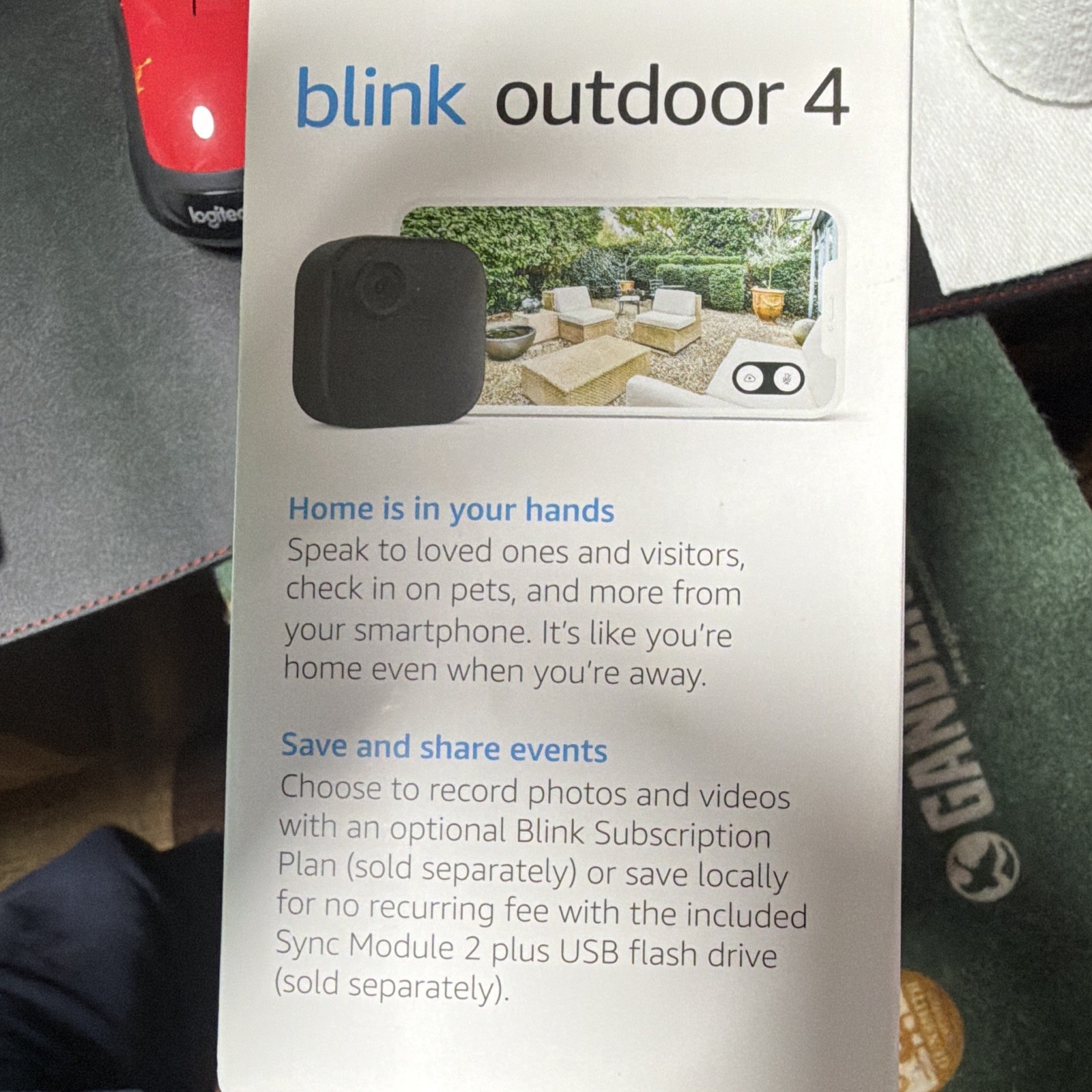 Blink Outdoor 4 3-Camera Wireless Wi-Fi Battery 1080p Night Vision 2-Way