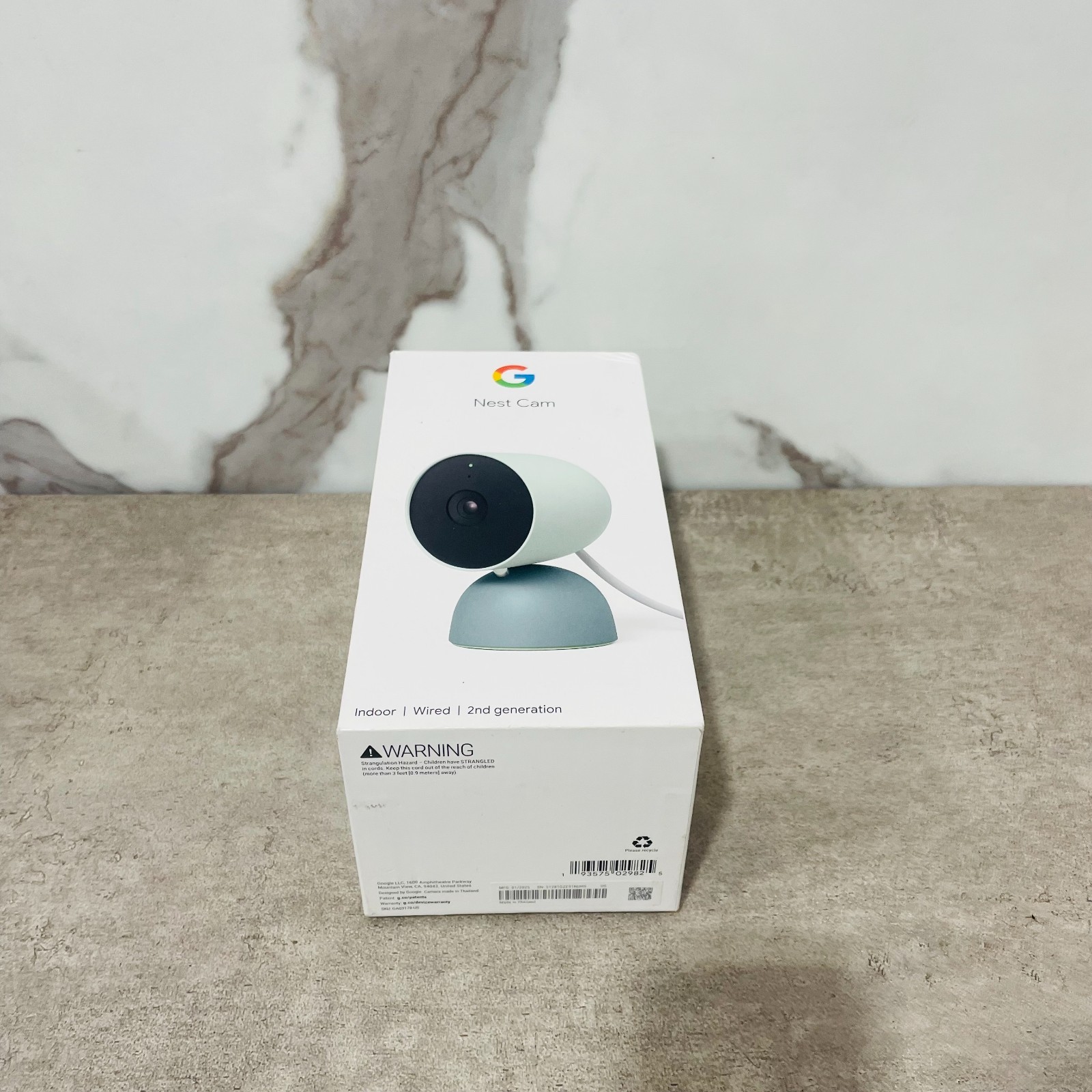 Google Nest Security Cam (Wired) – 2nd Generation – 1080p, Motion Only