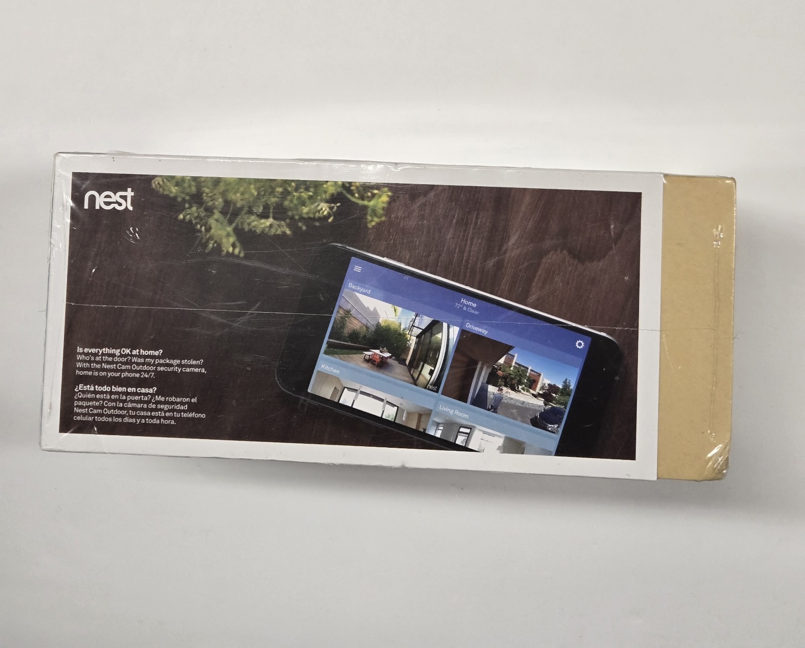NEW SEALED Google Nest Camera NC2400ES Outdoor Security Camera – 2 Pack