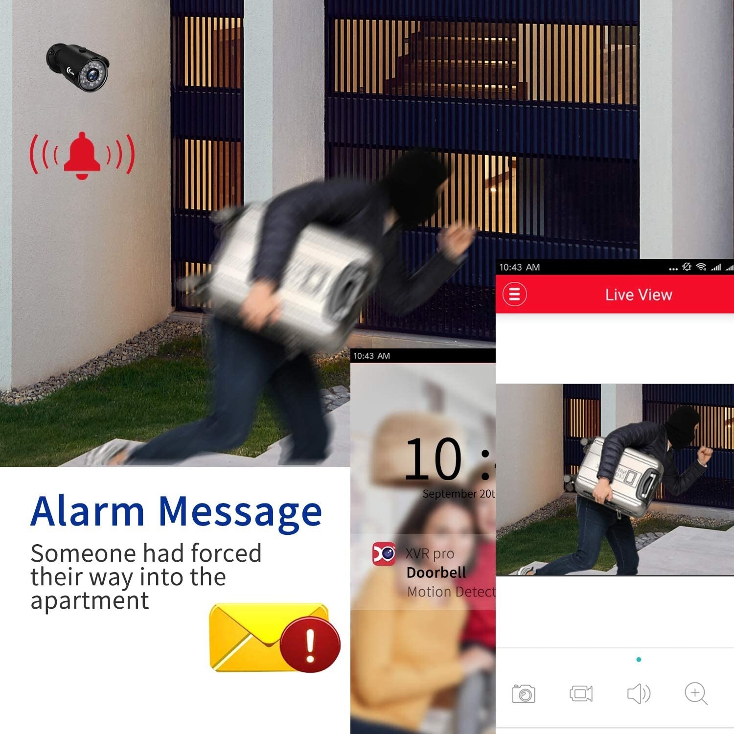 Camara Para Casa De Seguridad 4 Camaras De Casa – Home Security Camera System
