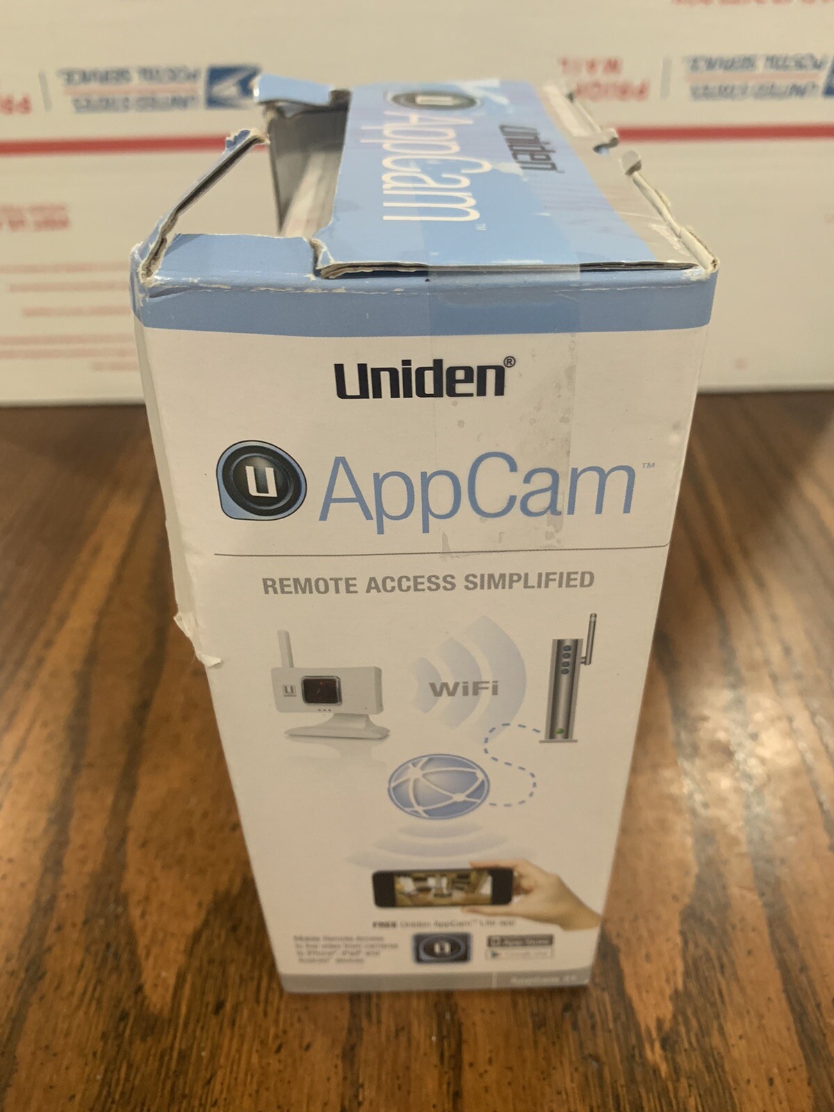 Uniden APPCAM21 Indoor Wireless WIFI Camera – Monitor Anywhere – No PC Required