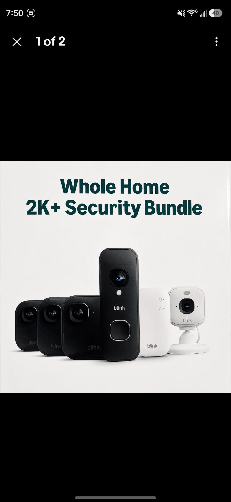 Blink 2K+ Whole Home Security Camera Bundle