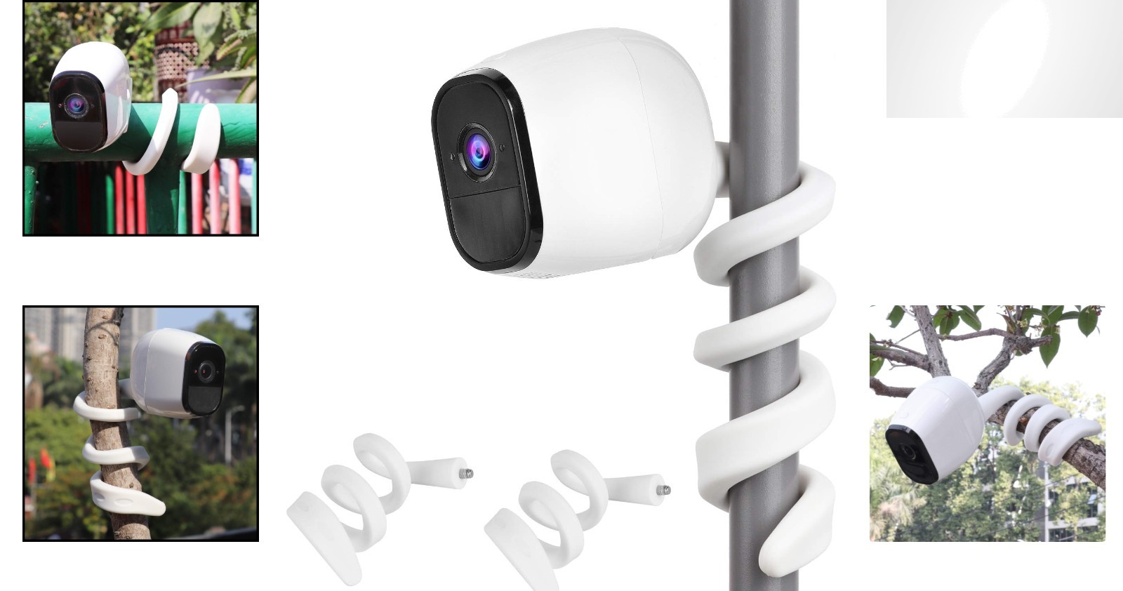 Universal Flexible Goose Neck Mount for Arlo Pro & Other Cameras – 2 Pack