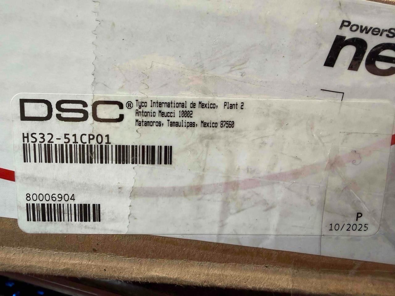 NEW DSC Tyco HS32-51CP01 Power Series Neo Control Panel Kit *NO BATTERY