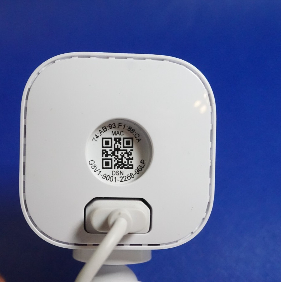 Blink Mini Indoor Plug-in HD 1080p Wireless Security Camera White BCM00300U