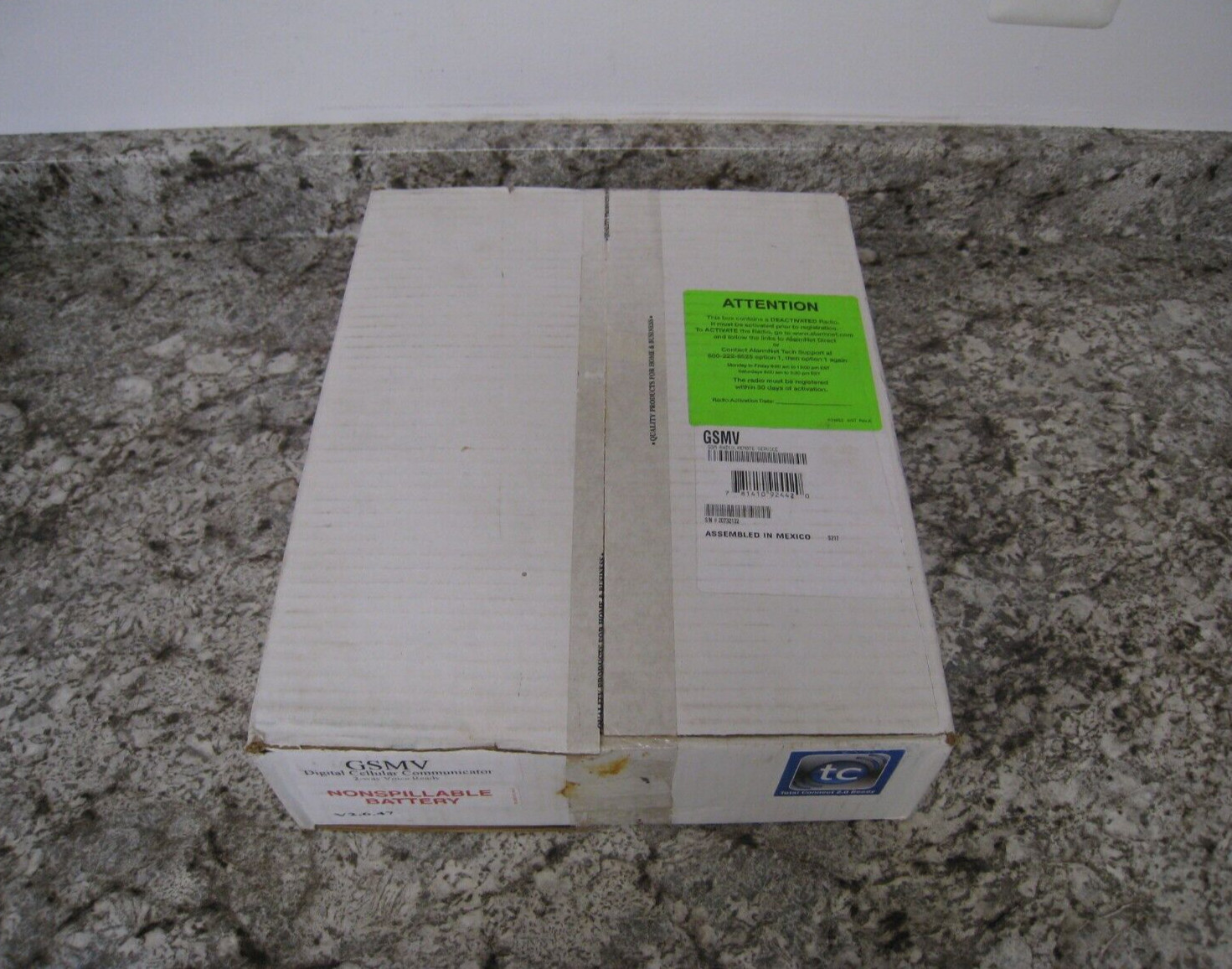 New Honeywell GSMV Vista 2-Way Voice Ready GSM Digital Cellular Communicator