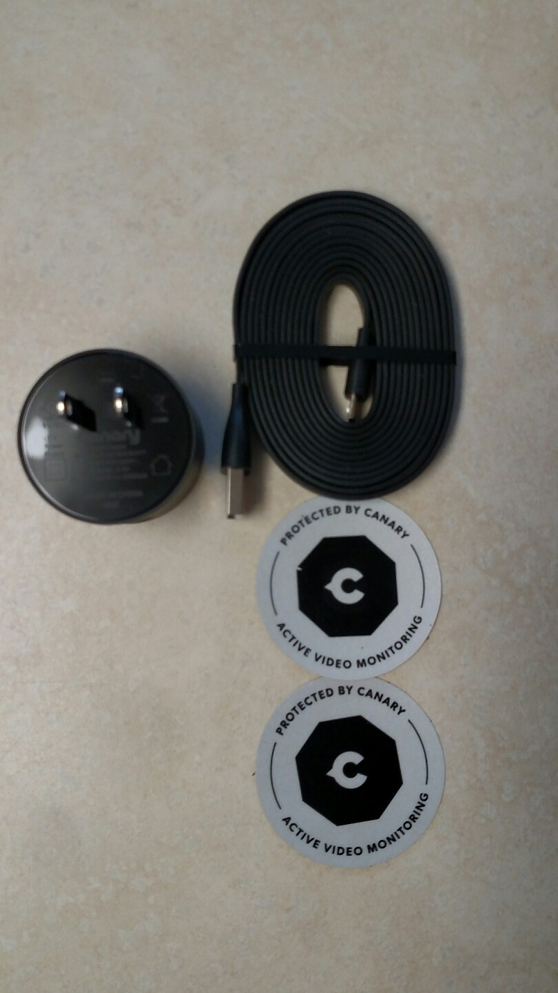 Canary All-in-One Home Smart Security Device – (Black)