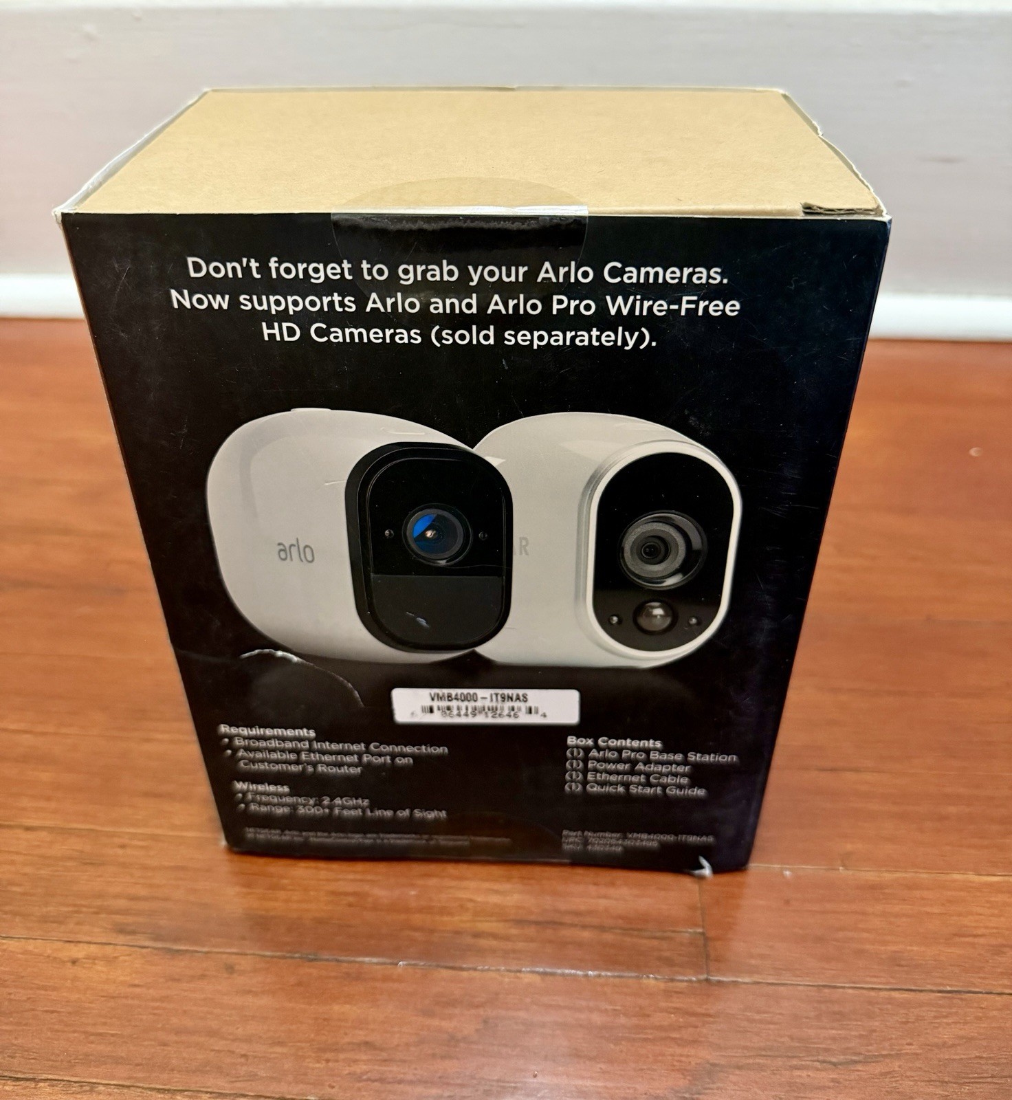 NETGEAR Arlo Pro VMB4000 Security Base Station W/ Ethernet & Power Cable Sealed