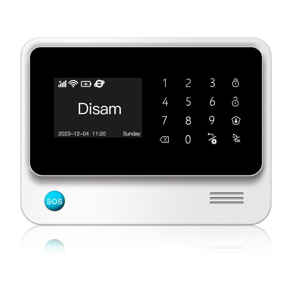 GSM/2G WiFi/2.4G GPRS smart home alarm system Alarm Host touch screen keypad