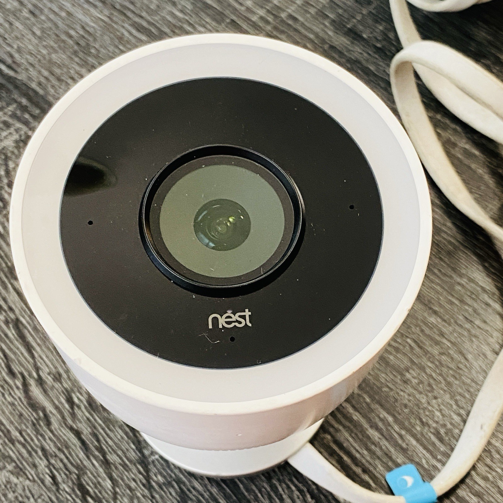 Google Nest Cam Outdoor White Classic Smart HD Security Camera With Cable