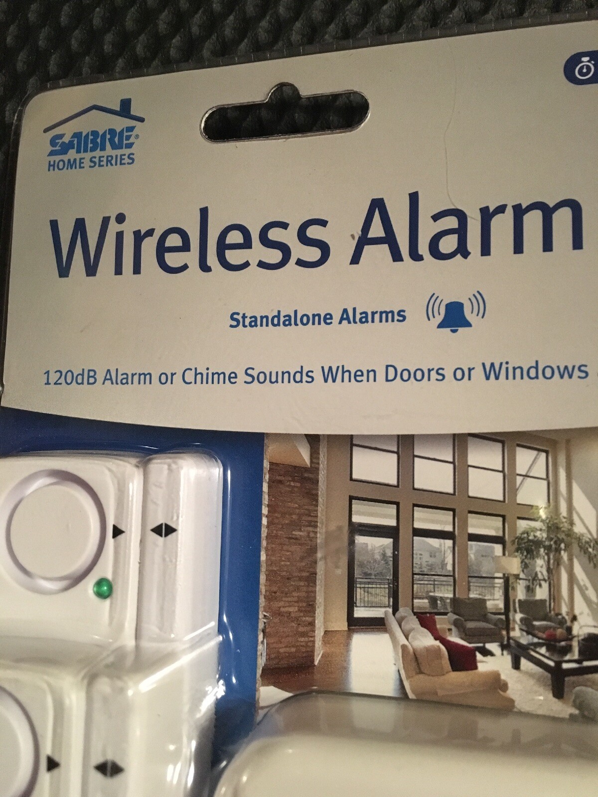 Sabre Wireless Door Window Stand-alone Alarm Kit HS-WAK NEW White