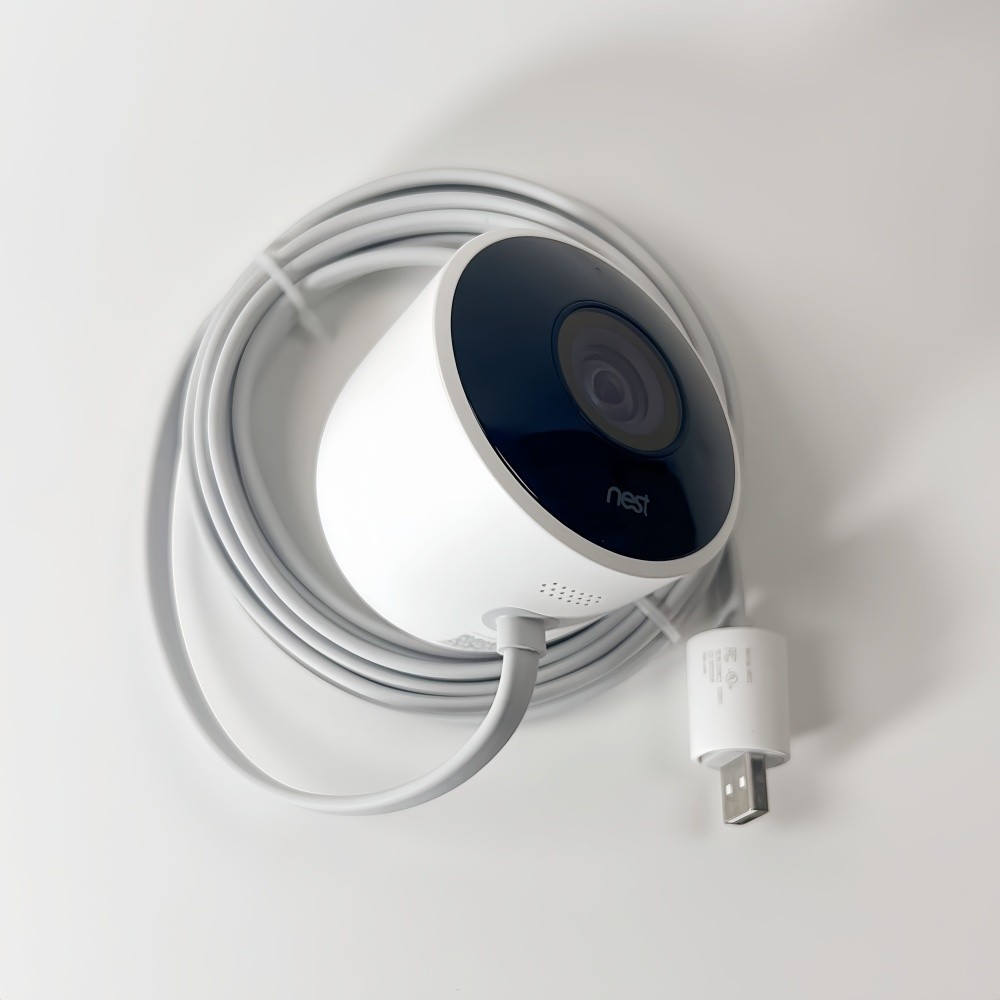 Google Nest Outdoor Security Wired Camera Wi-Fi 1080P Night Vision Cam NC2100ES