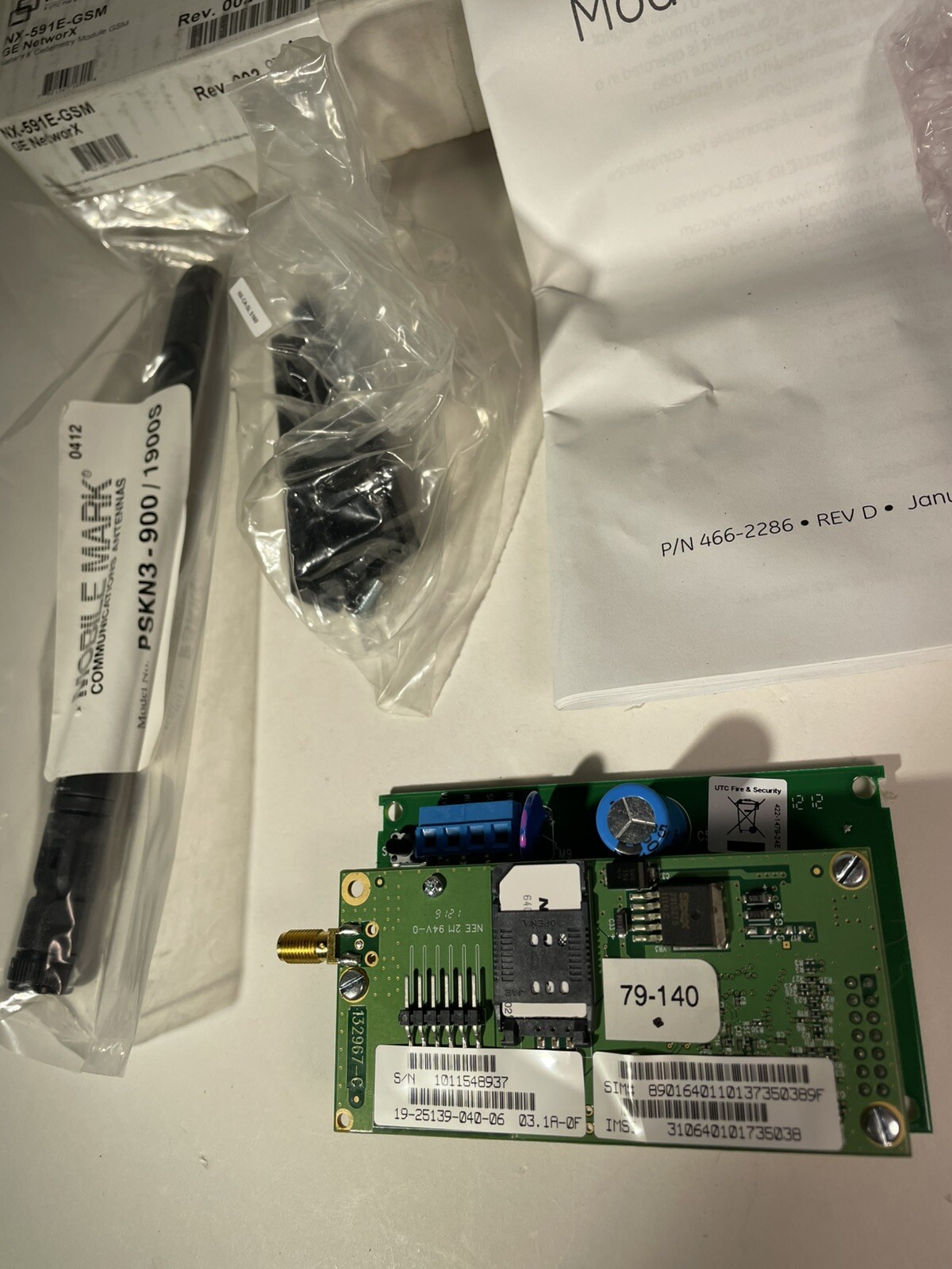 Interlogix NX-591E-GSM GE NetworX Cellemetry Module GSM – NOB