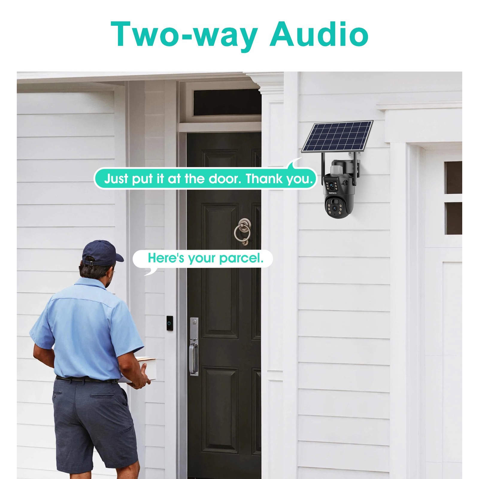 5G Wifi Solar Powered Security 8MP Wireless Camera PTZ Waterproof Surveillance