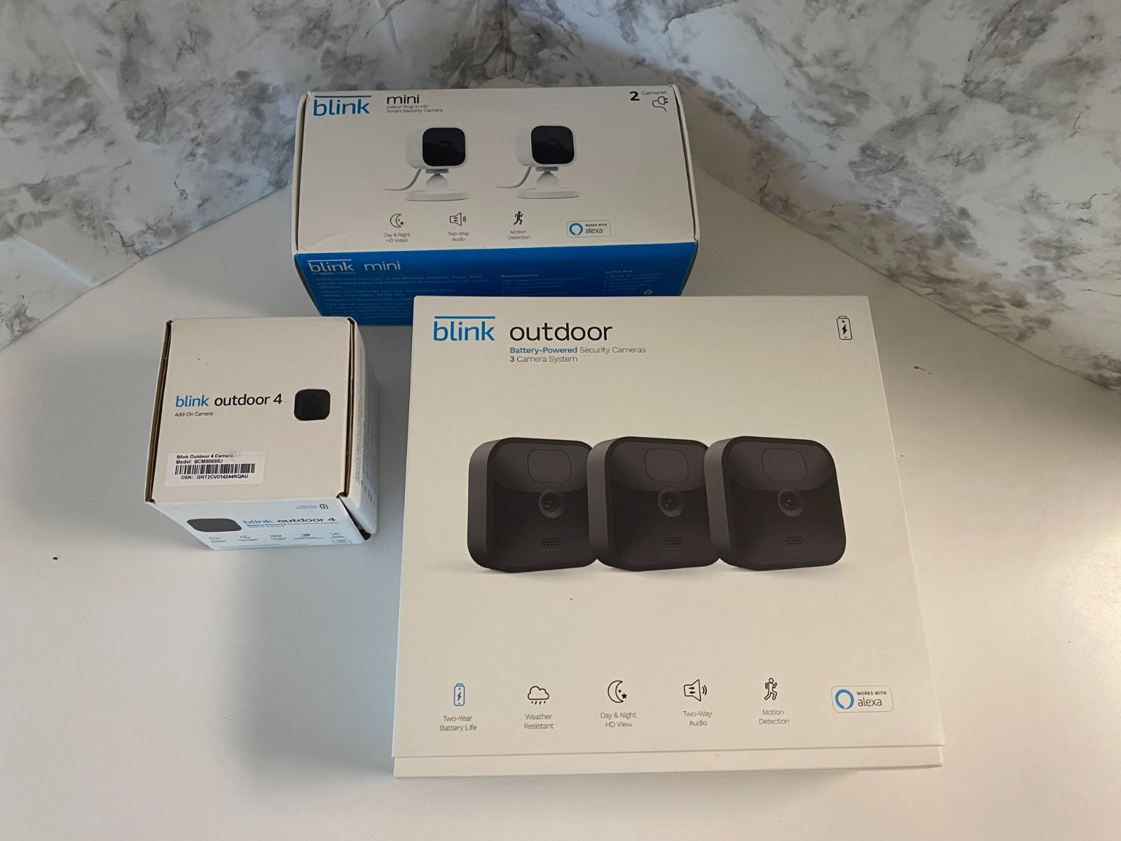 EMPTY BOX ONLY Blink Security Wireless Camera System