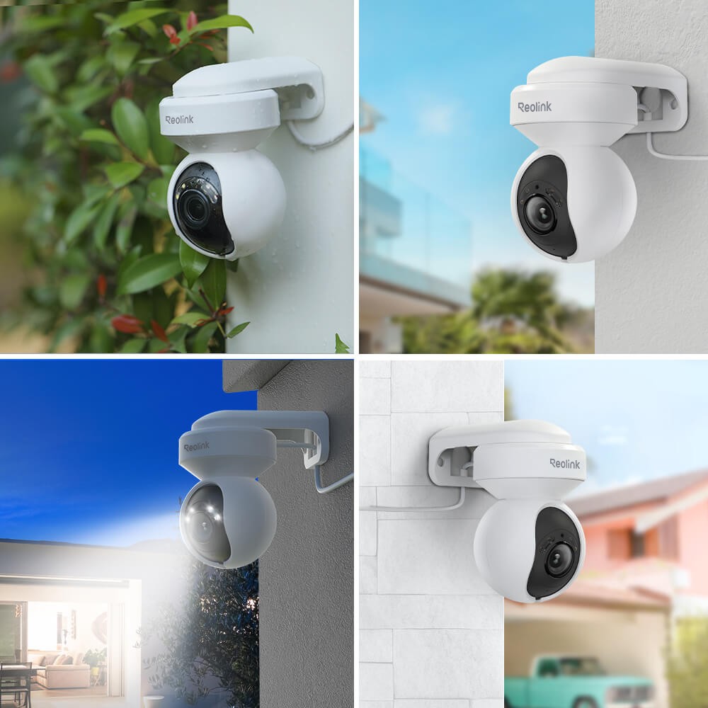 Reolink E1 Outdoor Pro 4K WiFi 6 PTZ 3X Zoom Security Camera System with Hub