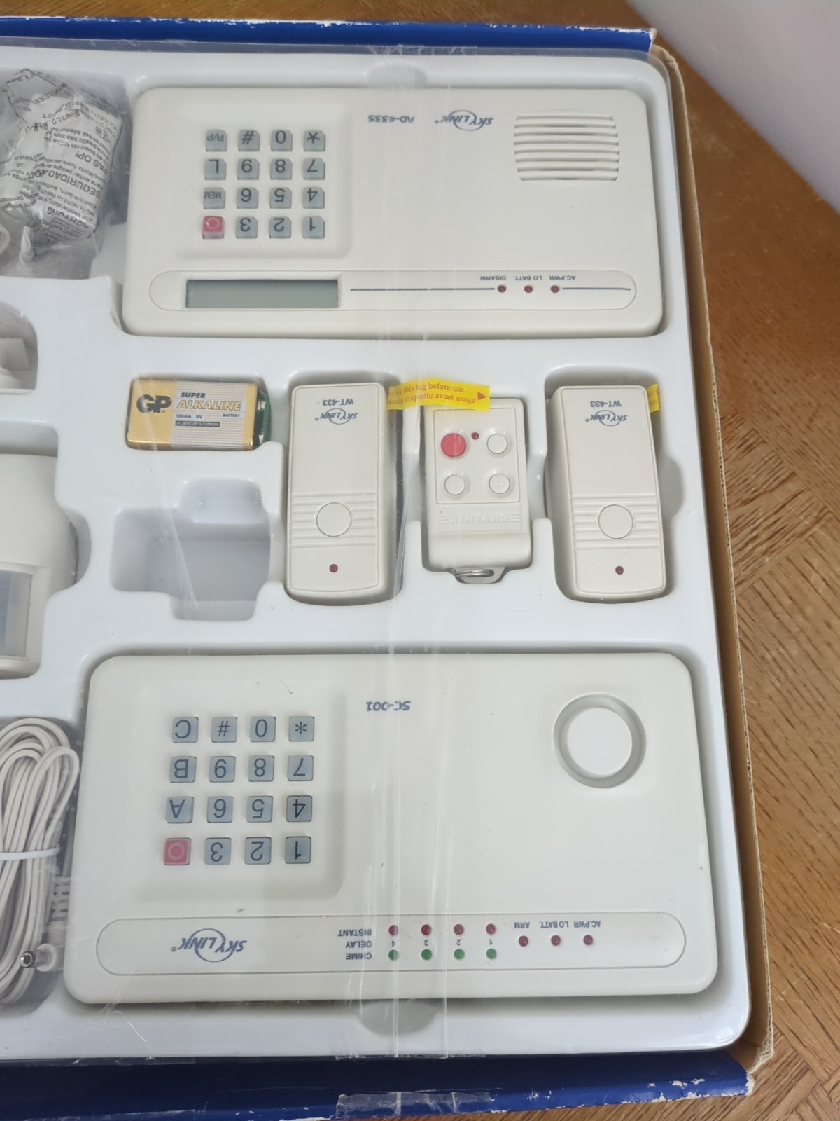 SkyLink Wireless Security Alarm System – NO REMOTE