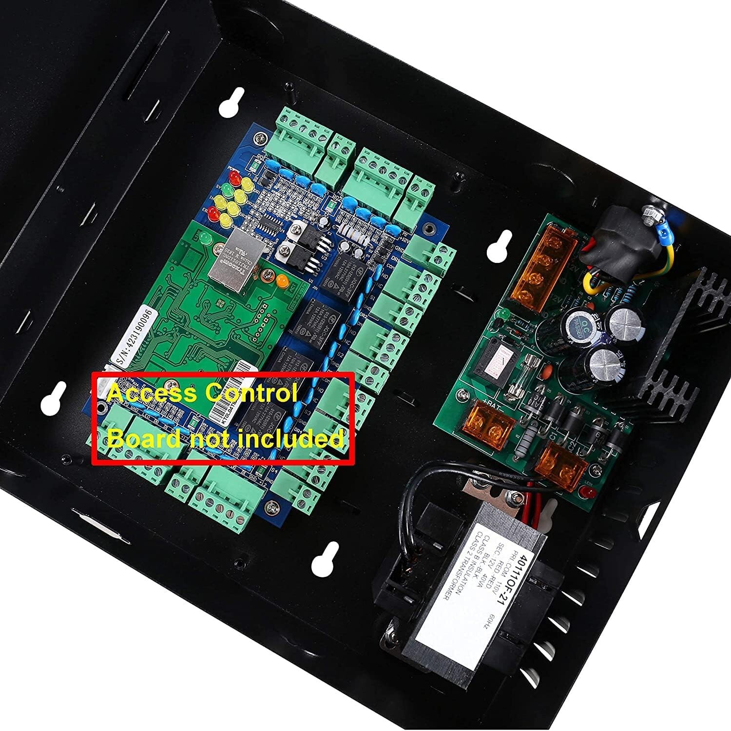 Power Supply Box Input AC110V Output 12VDC UHPPOTE Access Control Board