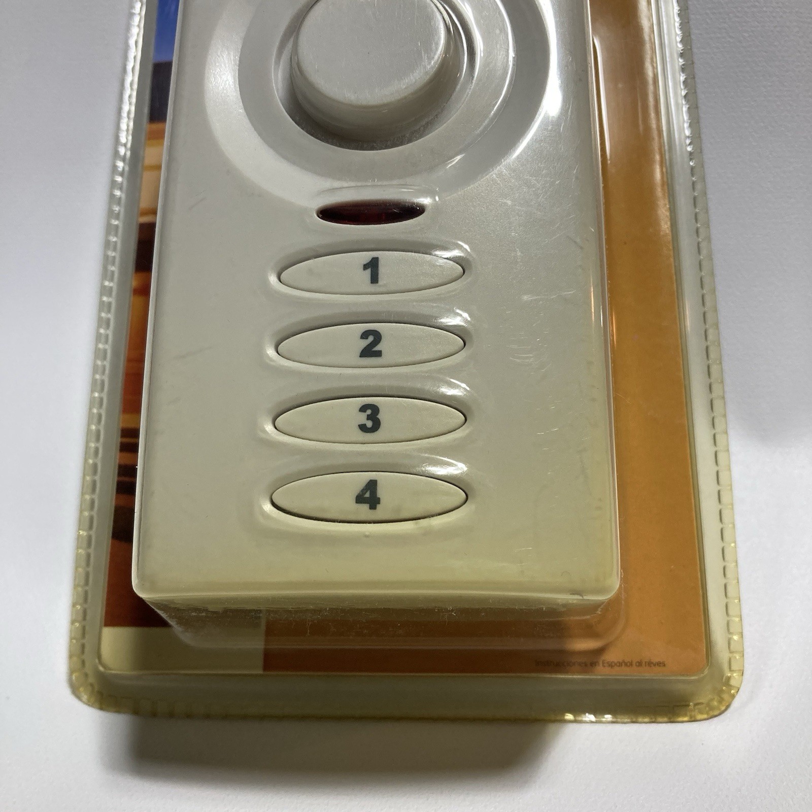 GE Wireless Door Alarm (alarm/chime) 45117 Easy Install NEW but may be yellowed