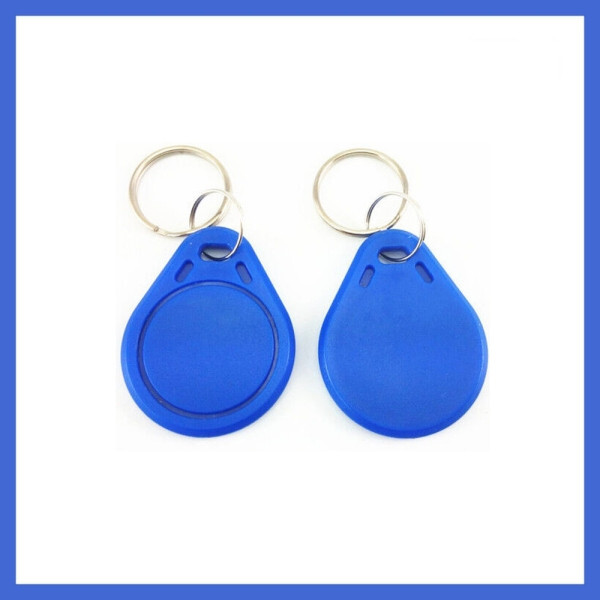 50PCS 13.56MHz 14443A MF1 S50 Small Smart IC Key Ring Tag Keyfob Token