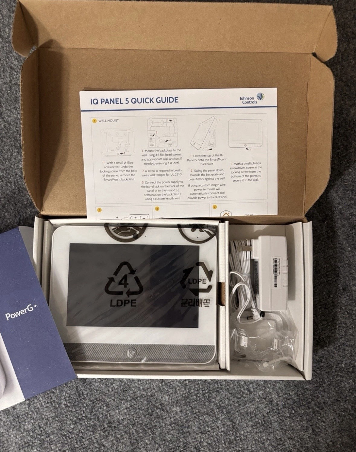 IQPanel5 P/N: IQP5001 LTE, Verizon, PowerG + SRF319MHz NEW!!!!