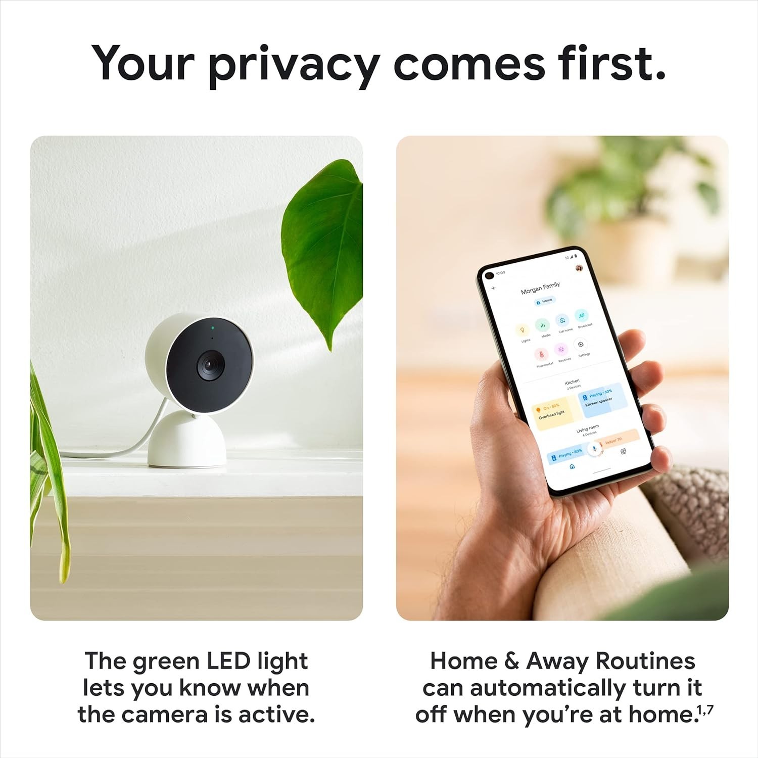 Google Nest Security Cam (Wired) – 2nd Generation – 1080p, Motion Only