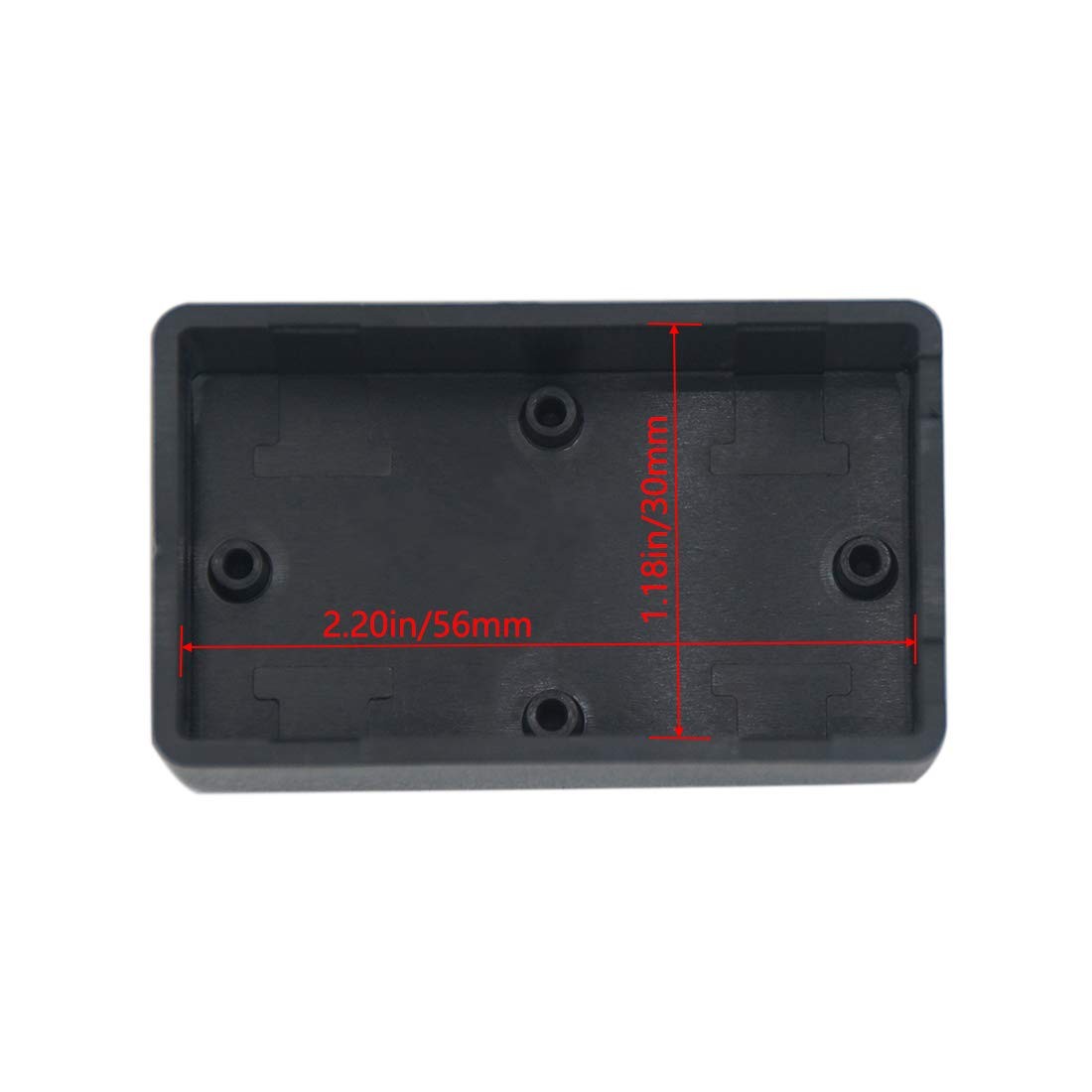 Zulkit 5Pcs Project Boxes ABS Plastic Electrical 2.40″ x 1.41″ x 0.98″, 5 PCS