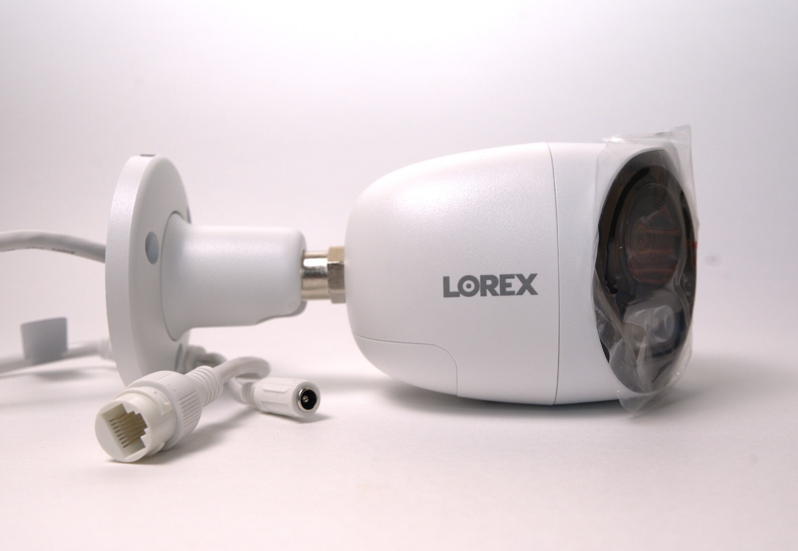 2 Pack Lorex H20 4K IP Wired Dual Lens Security Camera with Smart Lighting