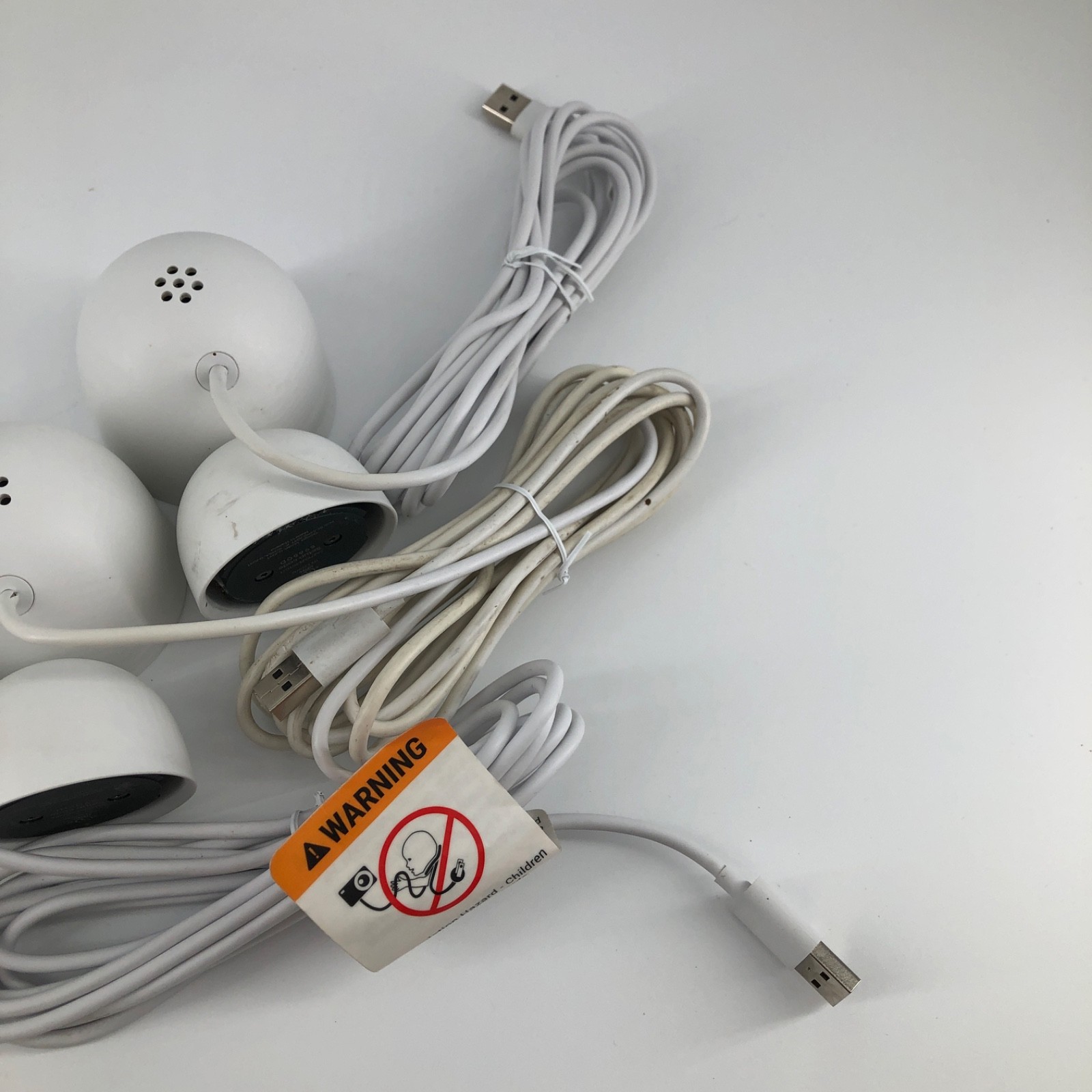 3-PACK ISSUE Google Nest Security Cam Indoor 1080p Wired 2nd Generation GJQ9T