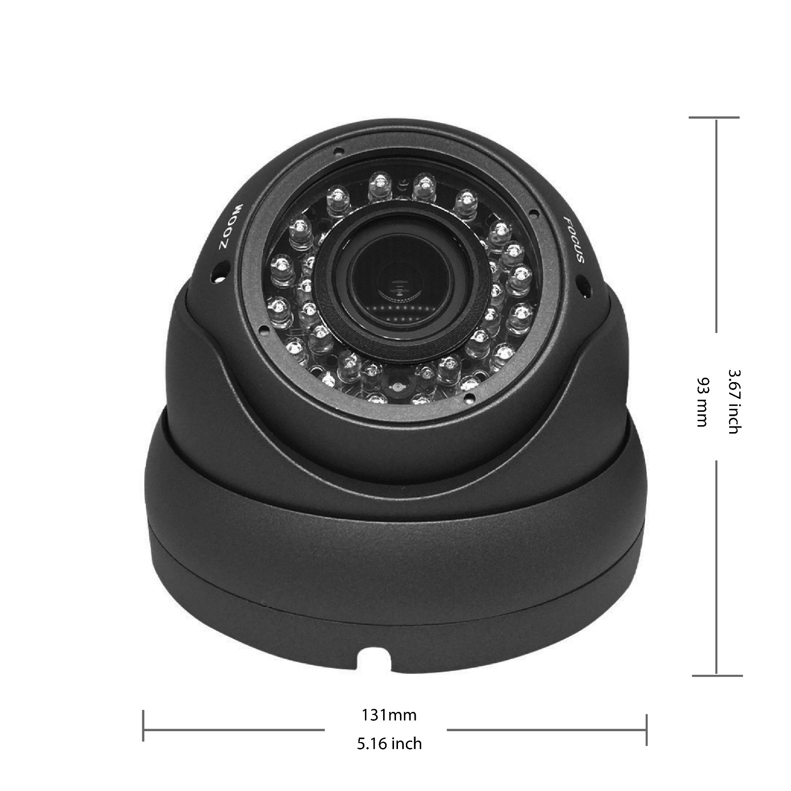 HD-TVI 1080P SECURITY CAMERA 2.8-12mm DOME TURRET CCTV OUTDOOR IR WDR SONY CMOS