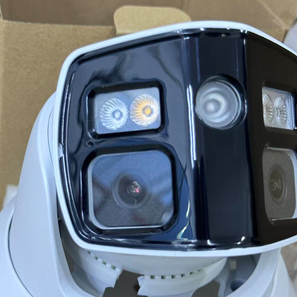 VIKYLIN 4K 8MP 180° Angle IR Color IP Camera Dual lens 8CH 8POE NVR System Lot